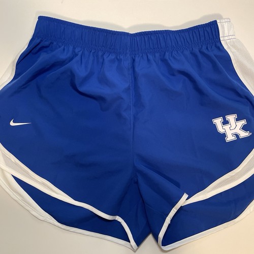 NWT Nike Dri-Fit Tempo Shorts University of Kentucky Women’s Large UK Blue White - Picture 9 of 15
