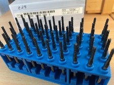 50 Diamantverzahnte Fräser - VHM Fräser Ø 2,30 mm