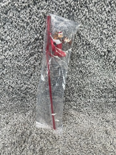 Disney Parks Disneyland Christmas Stocking Holiday Chip Dale Straw Clip New - Picture 5 of 9