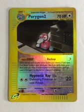 Pokemon TCG Aquapolis Reverse Holographic Porygon2 28/147 Moderately Played