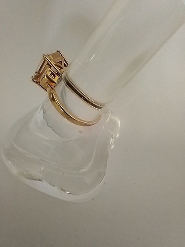 Atemberaubender Ring 9 kt Gemporia Farbe gebändert Baguetteschliff Größe N - Bild 17 von 22