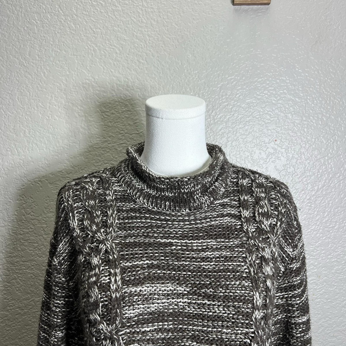 Namu: Japanese Cable Knit Pullover Sweater Medium Women’s Size L View 6