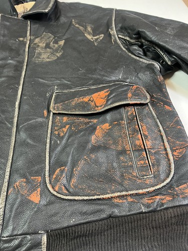 Vintage St John’s Bay Genuine Leather Jacket - Picture 8 of 8