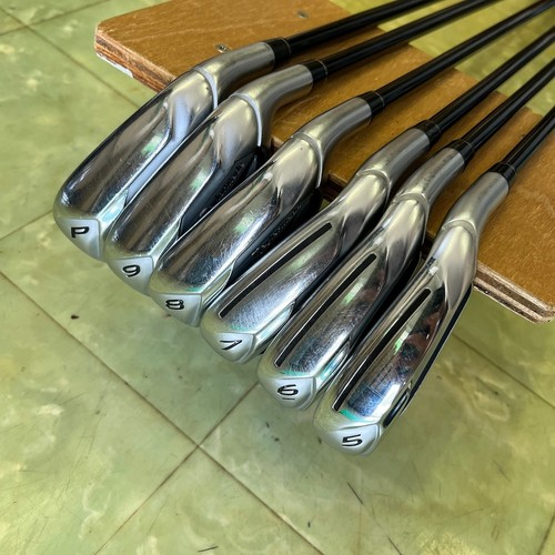 TaylorMade ROCKET BLADEZ Iron Set 5-Pw 6pcs Flex S Stiff TM7-113 - Picture 7 of 11