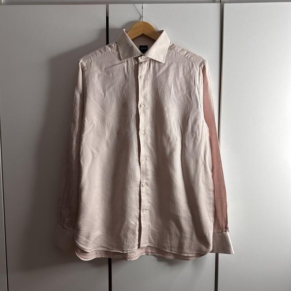 Men Boggi Milano Shirt Pink 36 / S / 44