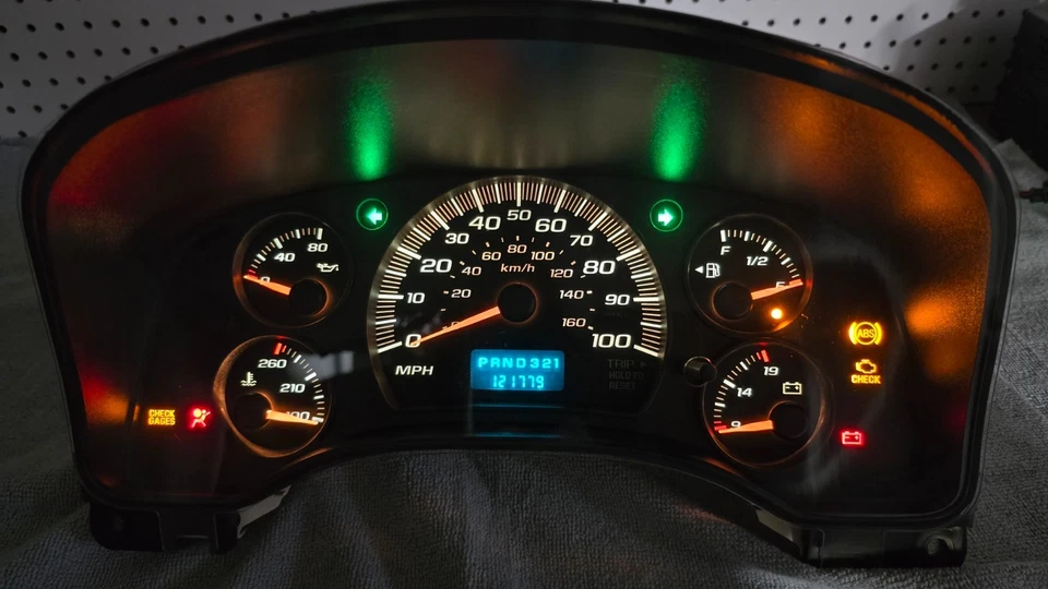 Chevy Express GMC Savana 2004-2007 grupo de calibre Foto 3 de 4