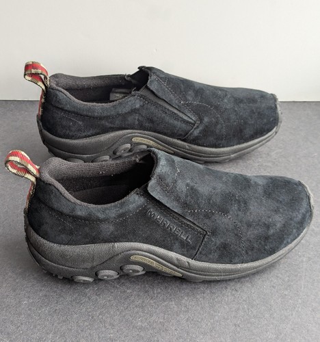 Merrell Women's Jungle Moc Slip-On Shoes - Midnight Black - Size US 9 - J60826 - Picture 14 of 15