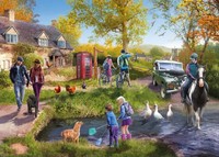 Puzzle (1000 T.) Ein Entspannter Nachmittag (Otter House) Neu/Ovp