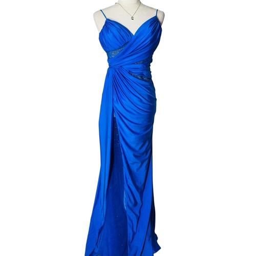 Cinderella Divine Stunning Blue Gown Sequin Mermaid Dress SZ 4 Sweetheart $375 - Picture 6 of 12
