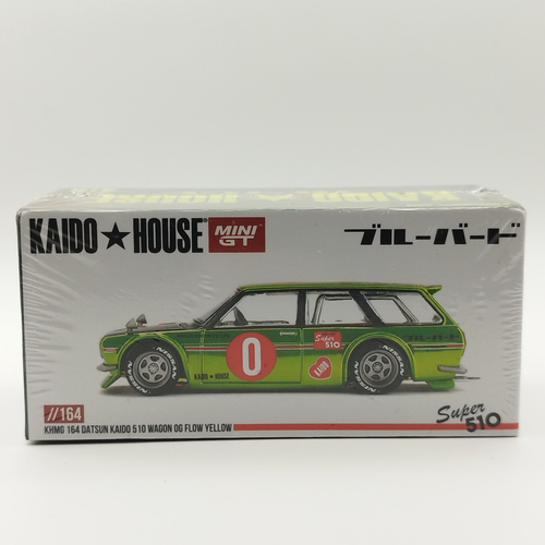 Kaido House Datsun 510 Wagon OG Flow Yellow - New 2025 - Neu - Bild 19 von 19