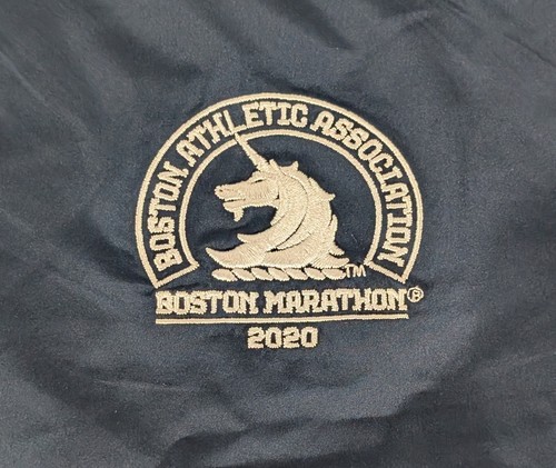 Adidas Boston Marathon 2020 Athletic Jacket Windbreaker Men's/Women Size Med - Picture 2 of 7