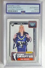 Paige Bueckers Signed 2025-26 Panini Instant RC Draft Night Card #DN-1 PSA/DNA