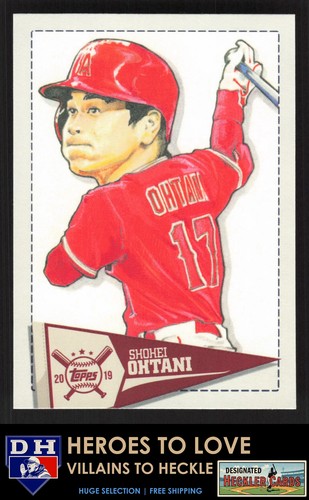 2019 Topps Big League Star Caricature Reproductions Shohei Ohtani #SCR-SO Angels