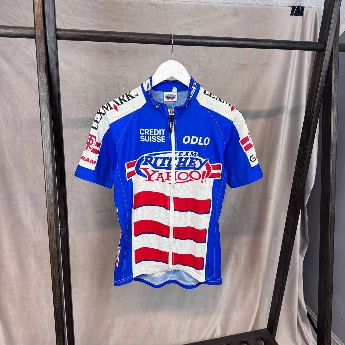 Maillot MTB Odlo Scott Swiss Team - Taille S - Homme - Manches Courtes