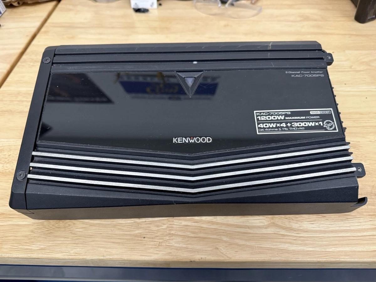 KENWOOD KAC-8105D Car Audio Amplifiers for sale | eBay