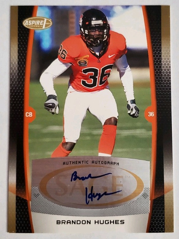 SAGE 2009 Aspire Brandon Hughes Auto Oregon State Beavers #A-3