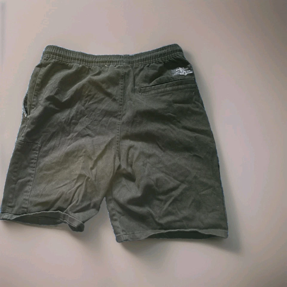 Pantalones Cortos Tony Para Hombre Talla 32 Medianos Negros Bolsillo Frontal Cremallera 3 Bolsillos Foto 3 de 3