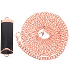  Telefonklemme Metall -Telefon -Fixierer mit Kettenhängekettenkette