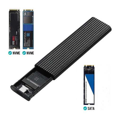M2 SSD GehäUse NVME GehäUse M.2 auf USB SSD Adapter für NVME PCIE NGFF SATA5764 - Photo 6/8