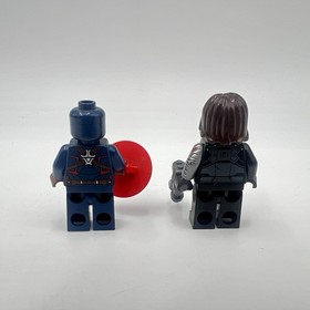 LEGO Captain America Winter Soldier Minifigure Lot 76051 MARVEL Avengers