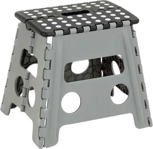 TBL-02977 Folding Step Stool with Anti-Slip Surface, 12.8-Inch,Multicolor, 300 L - Picture 5 of 12