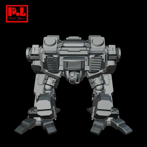 STL Datei - Mecha - Einsiedlerkrabbe - 3D Druck 1/87 64 43 32 24 18 10 50 Tamiya HO - Bild 3 von 3