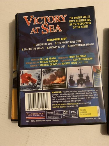 Victory At Sea : Vol 1, 2, 3 & 4 (DVD, 1953) War War II Documentary - Picture 9 of 11