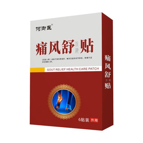 6 Pcs Gout Relief Patch for Gout and Joint Pain Relieves Redness Swelling Heat - Picture 2 of 14