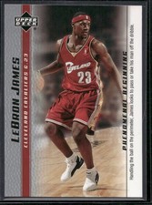 2003 Upper Deck Phenomenal Beginnings LeBron James Cleveland Cavaliers RC #2