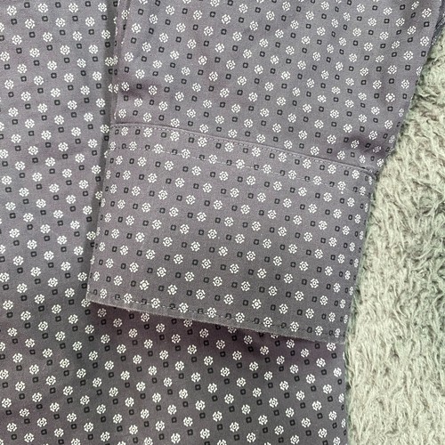 Camisa Charles Tyrwhitt Calce Clásico Informal Abotonada XL Gris Carbón Geométrica - Imagen 7 de 15