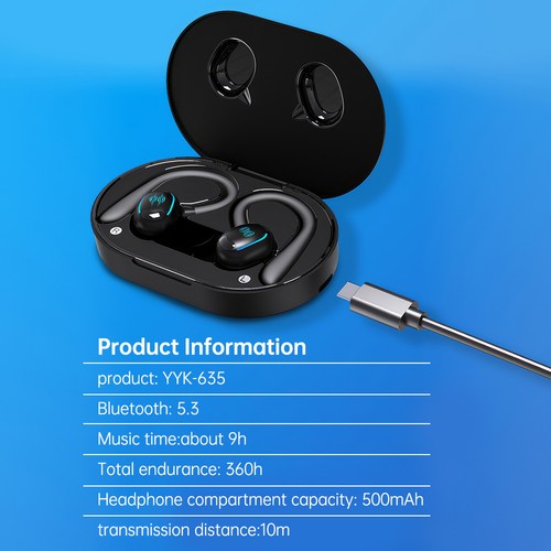 Mpow Wireless Headphones Bluetooth Call Noise Cancelling Stereo Earphone Earbuds - Picture 11 of 11