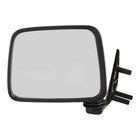 Black Manual Side View Mirror Driver Left LH For Pathfinder D21 Hardbody Truck