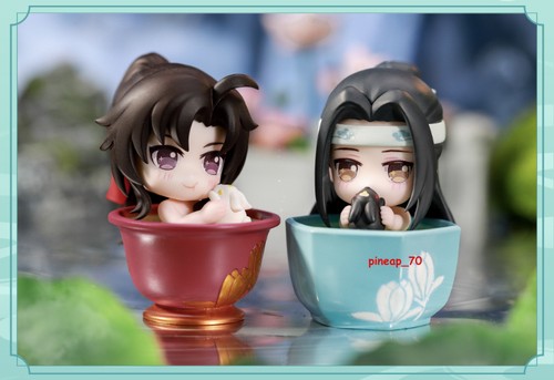 Gran Maestro della Coltivazione Demoniaca Wuxian Lan Wangji Statua Figura Giocattolo Regalo PVC - Foto 2 di 15