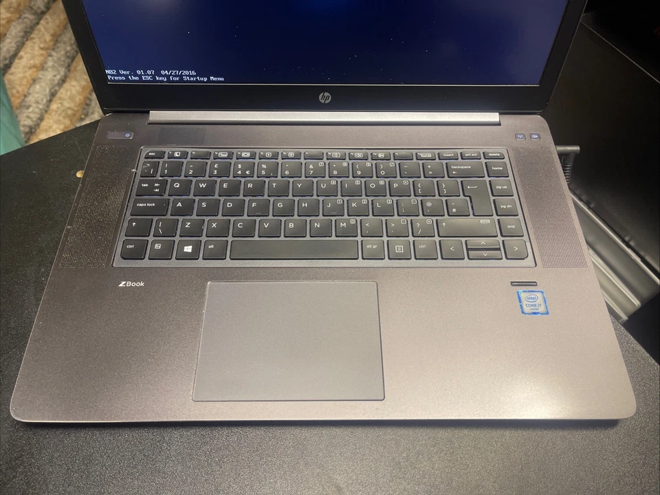 Hp Zbook Studio G3 Core i7 6700HQ Laptop 16GB 256GB SSD Win 11 NVIDIA M1000M - Image 2 of 4
