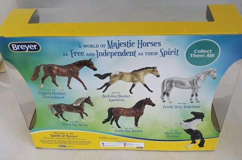 Breyer 2021 Jet Run Pearly Grey Trakehner #960. New In Box! - Picture 2 of 3