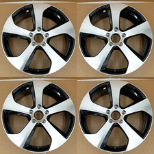 For VW GOLF GTI OEM Design Wheel 18" 18x7.5 14-20 4 PSC Machined Black Rim 69980
