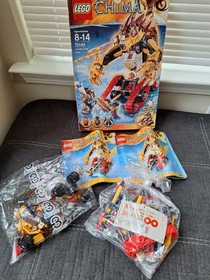 LEGO LEGENDS OF CHIMA: Laval's Fire Lion (70144) Incomplete
