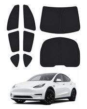 Windshield Sun Shade for Tesla Model Y 2020-2024 Accessories Side Rear Window...