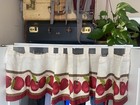 Kitchen  Valance Apple Motive Tab Top 58'X14” Better Homes & Gardens