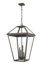 Z-Lite 579CHXLX Talbot 4 Light 20"W Semi-Flush Marine Grade - Bronze