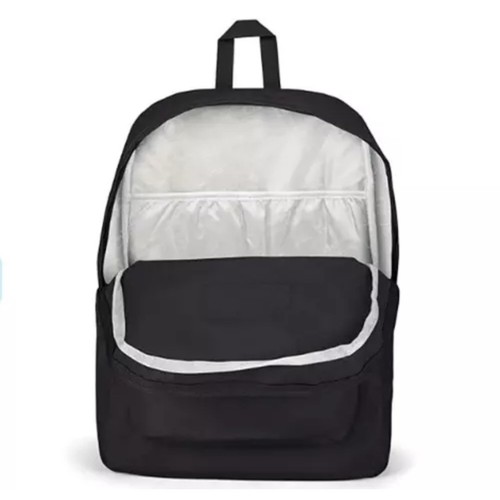 JanSport Superbreak Navy Blue Backpack Lightweight School BookBag - Afbeelding 3 van 4