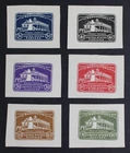 CKStamps: US Cut Square Stamps Collection Scott#U523-U528 Unused H NG