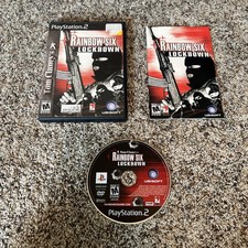 Tom Clancy's Rainbow Six Lockdown - PS2 - CIB - Tested