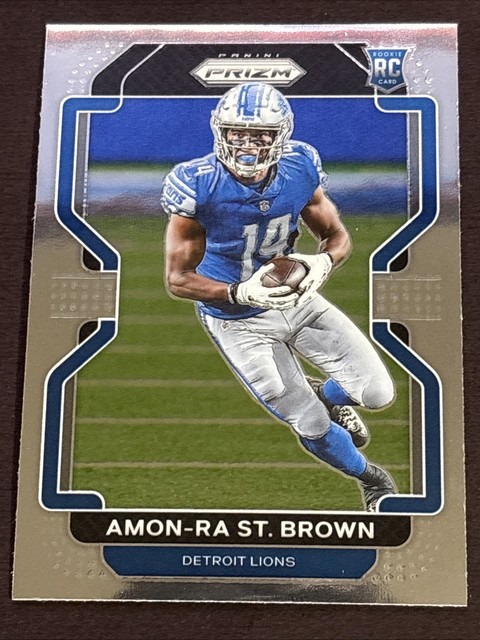2021 Panini Prizm - Rookie Amon-Ra St. Brown #358 (RC)