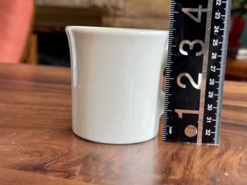 Homer Laughlin HLC 1 Single Heavy Off White Restaurant Ware Coffee Cup Diner Mug - Picture 8 of 10