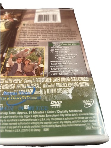 Darby O'gill and the Little People (DVD, 1959) - Picture 3 of 3
