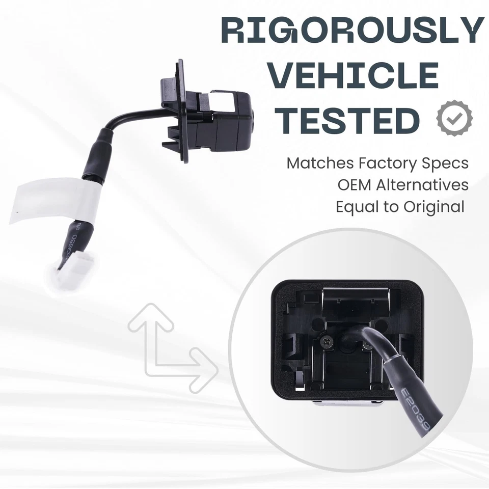 Backup Camera Replaces for 12-14 SUBARU IMPREZA WAGON SEDAN XV CROSSTREK HYBRID - Image 3 of 4