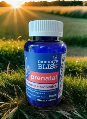Mommys Bliss Prenatal And Postnatal Multivitamin + Probiotics, 45 Capsules