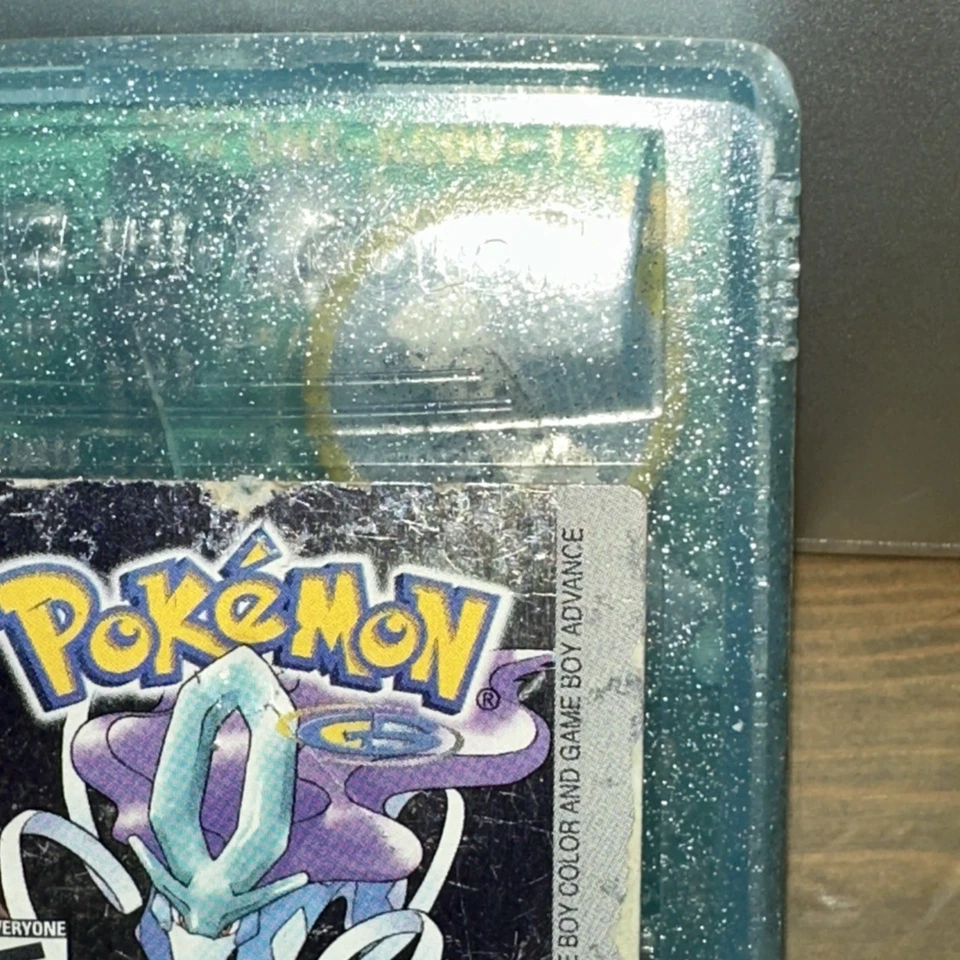 Pokemon Crystal Version (Game Boy Color, 2001) STILL SAVES! - Image 2 of 4