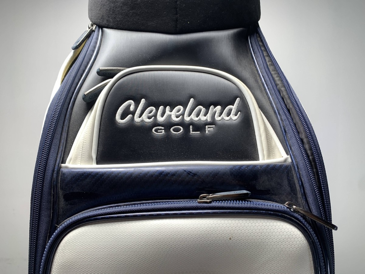 Cleveland 2014 CG 588 Staff Bag White 6-Way Divide Single Strap 